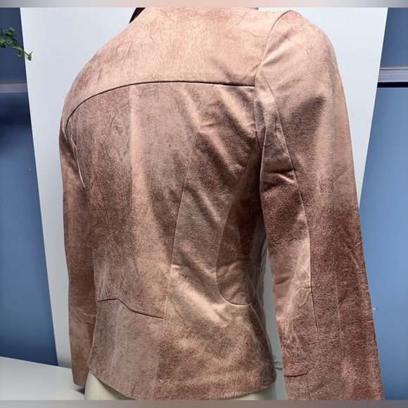 Shinestar Soft Moto Jacket Blush size Medium - Picture 3 of 6